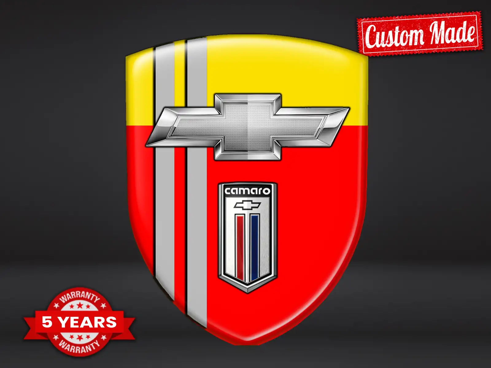 Chevrolet Etiquetas Negocio Resistentes Estilo Personalizables X